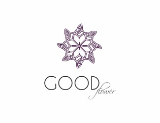 Projekt graficzny logo dla firmy online good flower